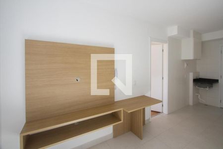 Sala de apartamento para alugar com 1 quarto, 28m² em Jardim Caravelas, São Paulo