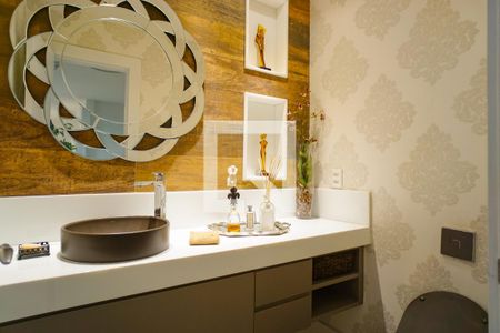 Apartamento à venda com 360m², 5 quartos e 2 vagasLavabo do Espaço Gourmet