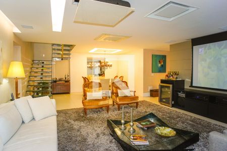 Sala de apartamento à venda com 5 quartos, 360m² em Barra da Tijuca, Rio de Janeiro