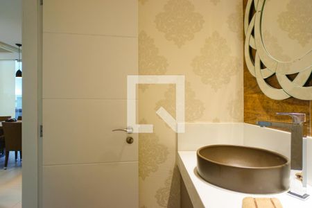 Apartamento à venda com 360m², 5 quartos e 2 vagasLavabo do Espaço Gourmet