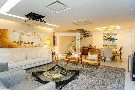 Sala de apartamento à venda com 5 quartos, 360m² em Barra da Tijuca, Rio de Janeiro