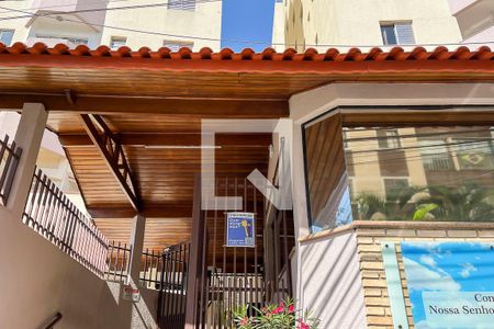 Apartamento para alugar com 64m², 2 quartos e 1 vagaFachada + plaquinha