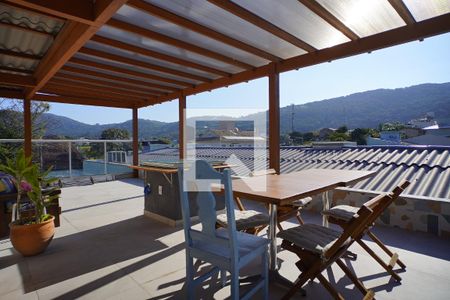 Terraço de kitnet/studio para alugar com 1 quarto, 10m² em Lagoa da Conceição, Florianópolis