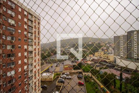 Vista da Sala de apartamento à venda com 3 quartos, 80m² em Partenon, Porto Alegre