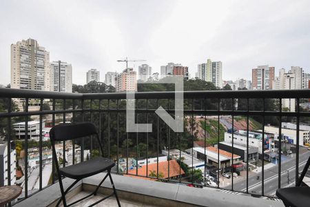 Varanda de apartamento para alugar com 1 quarto, 35m² em Vila Andrade, São Paulo