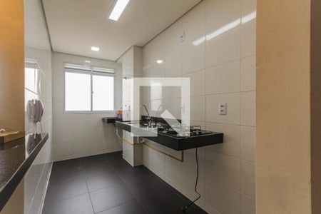 Cozinha de apartamento para alugar com 2 quartos, 44m² em Parque São Vicente, Mauá