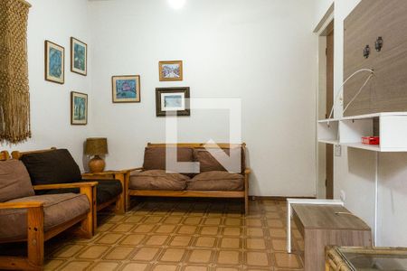 Sala de apartamento para alugar com 2 quartos, 70m² em Enseada, Guarujá