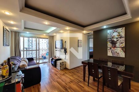 Sala de Estar/Jantar de apartamento à venda com 3 quartos, 65m² em São Salvador, São Paulo