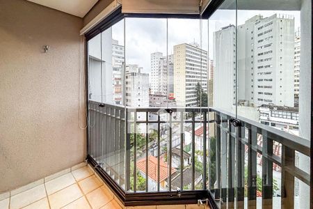 Varanda de apartamento para alugar com 2 quartos, 64m² em Sumaré, São Paulo