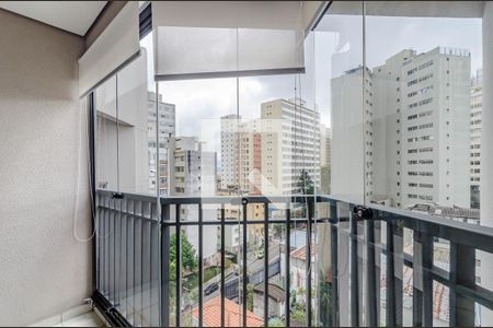 Varanda de apartamento para alugar com 2 quartos, 64m² em Sumaré, São Paulo