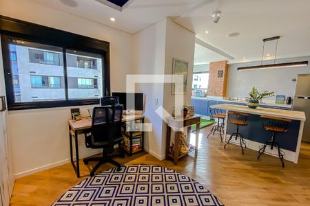 Sala e Quarto de apartamento à venda com 1 quarto, 40m² em Brás, São Paulo