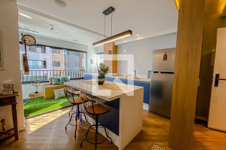 COozinha de apartamento à venda com 1 quarto, 40m² em Brás, São Paulo