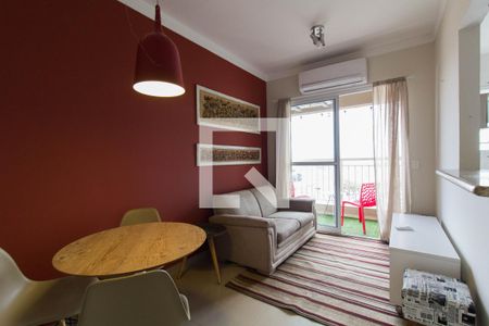 Sala de apartamento para alugar com 2 quartos, 54m² em Jardim São Carlos, Sorocaba
