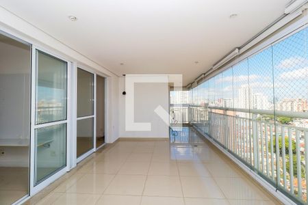 Varanda da Sala de apartamento para alugar com 3 quartos, 115m² em Chácara Inglesa, São Paulo