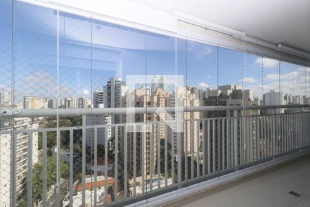Apartamento à venda com 115m², 3 quartos e 2 vagasVaranda do quarto