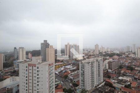 Apartamento para alugar com 28m², 1 quarto e 1 vagaVista da sacada e área de serviço