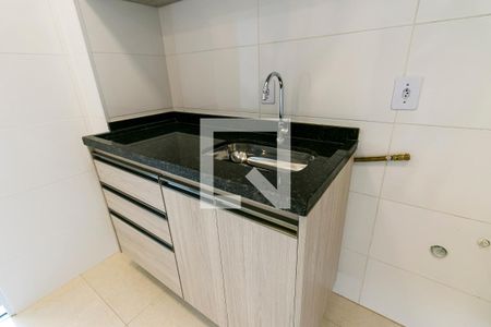 Cozinha de apartamento à venda com 2 quartos, 45m² em Vila Antonina, São Paulo