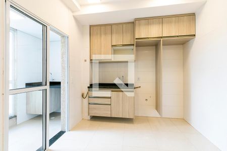Sala / Cozinha de apartamento à venda com 2 quartos, 45m² em Vila Antonina, São Paulo
