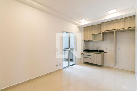 Sala / Cozinha de apartamento à venda com 2 quartos, 45m² em Vila Antonina, São Paulo