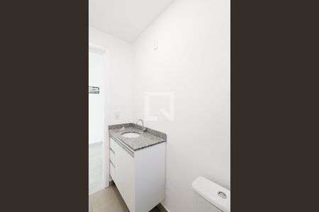 Banheiro de kitnet/studio para alugar com 1 quarto, 38m² em Rudge Ramos, São Bernardo do Campo