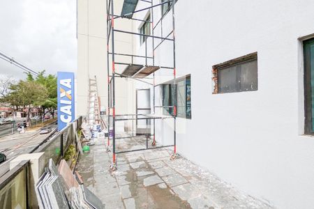 Varanda de kitnet/studio para alugar com 1 quarto, 38m² em Rudge Ramos, São Bernardo do Campo