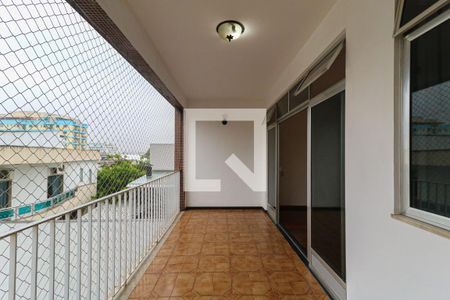 Varanda da Sala de apartamento para alugar com 3 quartos, 120m² em Méier, Rio de Janeiro