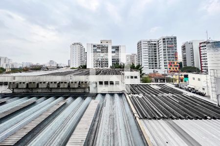 Vista de kitnet/studio para alugar com 1 quarto, 27m² em Indianópolis, São Paulo