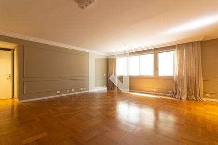 Sala de apartamento à venda com 1 quarto, 120m² em Jardim Paulista, São Paulo