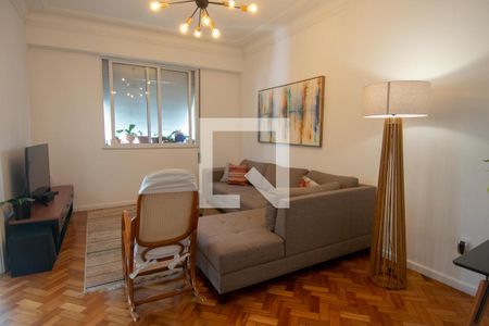 Sala de apartamento à venda com 3 quartos, 121m² em Copacabana, Rio de Janeiro
