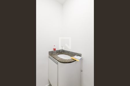 Banheiro de kitnet/studio para alugar com 1 quarto, 35m² em Rudge Ramos, São Bernardo do Campo