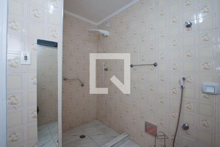 Banheiro de apartamento para alugar com 1 quarto, 52m² em Loteamento João Batista Julião, Guarujá