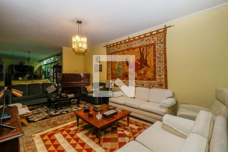 Sala de TV de casa para alugar com 4 quartos, 420m² em Indianópolis, São Paulo