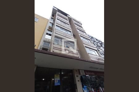 Apartamento para alugar com 40m², 1 quarto e 1 vagaFachada placa