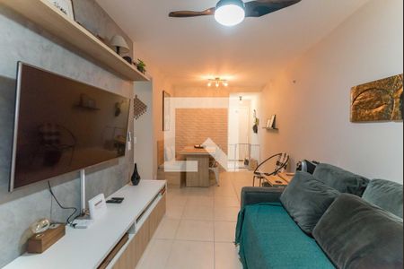 Sala  de apartamento para alugar com 2 quartos, 62m² em Tijuca, Rio de Janeiro