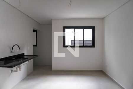 Sala/Cozinha de apartamento à venda com 1 quarto, 33m² em Vila Graciosa, São Paulo