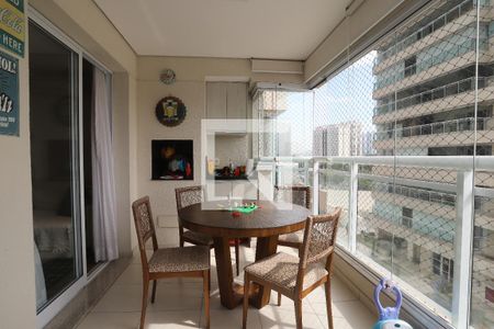 Varanda Gourmet de apartamento à venda com 3 quartos, 88m² em Barra Funda, São Paulo