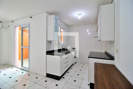 Cozinha de apartamento à venda com 2 quartos, 55m² em Parque Capuava, Santo André