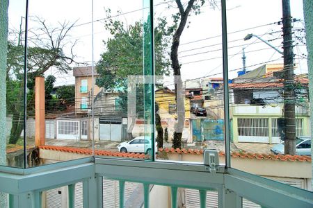 Varanda da Suíte de apartamento à venda com 2 quartos, 55m² em Parque Capuava, Santo André