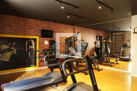 Studio para alugar com 26m², 1 quarto e sem vaga Studio para alugar com 26m², 1 quarto e sem vagaÁrea comum - Academia