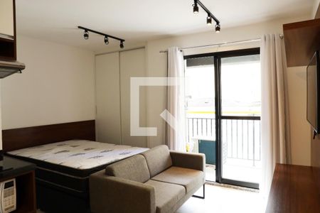 Sala/Quarto de kitnet/studio para alugar com 1 quarto, 26m² em Campos Elíseos, São Paulo