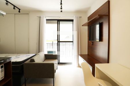 Sala/Quarto de kitnet/studio para alugar com 1 quarto, 26m² em Campos Elíseos, São Paulo