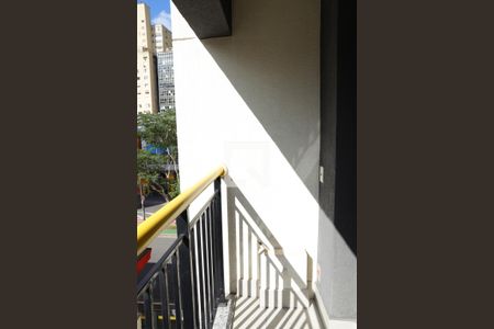 Varanda da Sala de kitnet/studio para alugar com 1 quarto, 26m² em Campos Elíseos, São Paulo