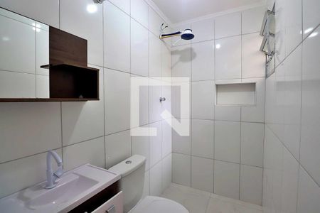 Banheiro de casa para alugar com 1 quarto, 50m² em Parque Novo Oratório, Santo André