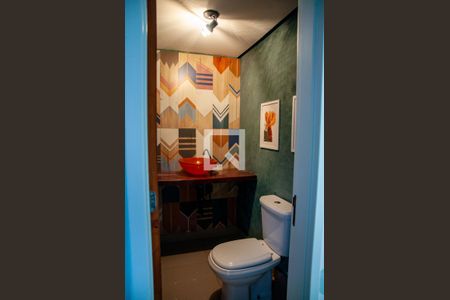 Lavabo - Térreo de casa de condomínio à venda com 3 quartos, 89m² em Vargem Pequena, Rio de Janeiro