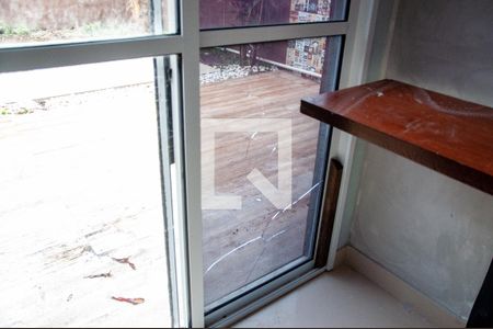 Detalhe vidro da Porta da Sala de casa de condomínio à venda com 3 quartos, 89m² em Vargem Pequena, Rio de Janeiro