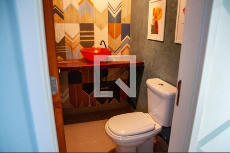 Lavabo - Térreo de casa de condomínio à venda com 3 quartos, 89m² em Vargem Pequena, Rio de Janeiro
