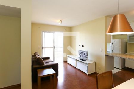 Sala de apartamento para alugar com 2 quartos, 72m² em Paraíso do Morumbi, São Paulo