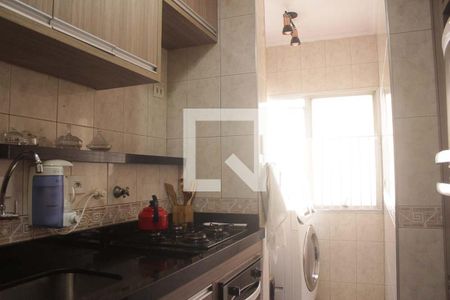 Cozinha de apartamento à venda com 2 quartos, 59m² em Jardim Ubirajara, São Paulo