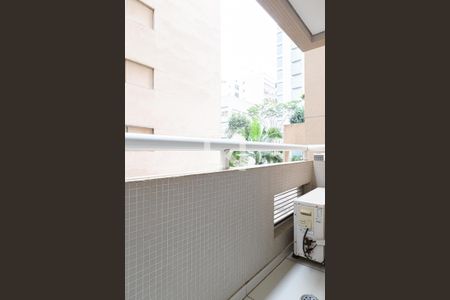 Varanda da Sala de apartamento para alugar com 1 quarto, 37m² em Bela Vista, São Paulo