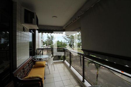 Varanda de apartamento à venda com 4 quartos, 110m² em Recreio dos Bandeirantes, Rio de Janeiro